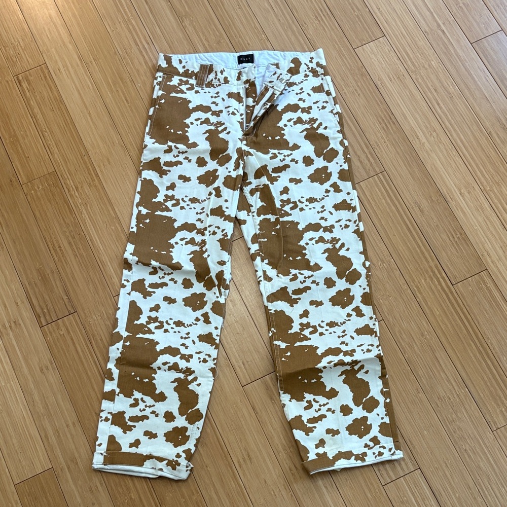 Obey Cow Print Pants